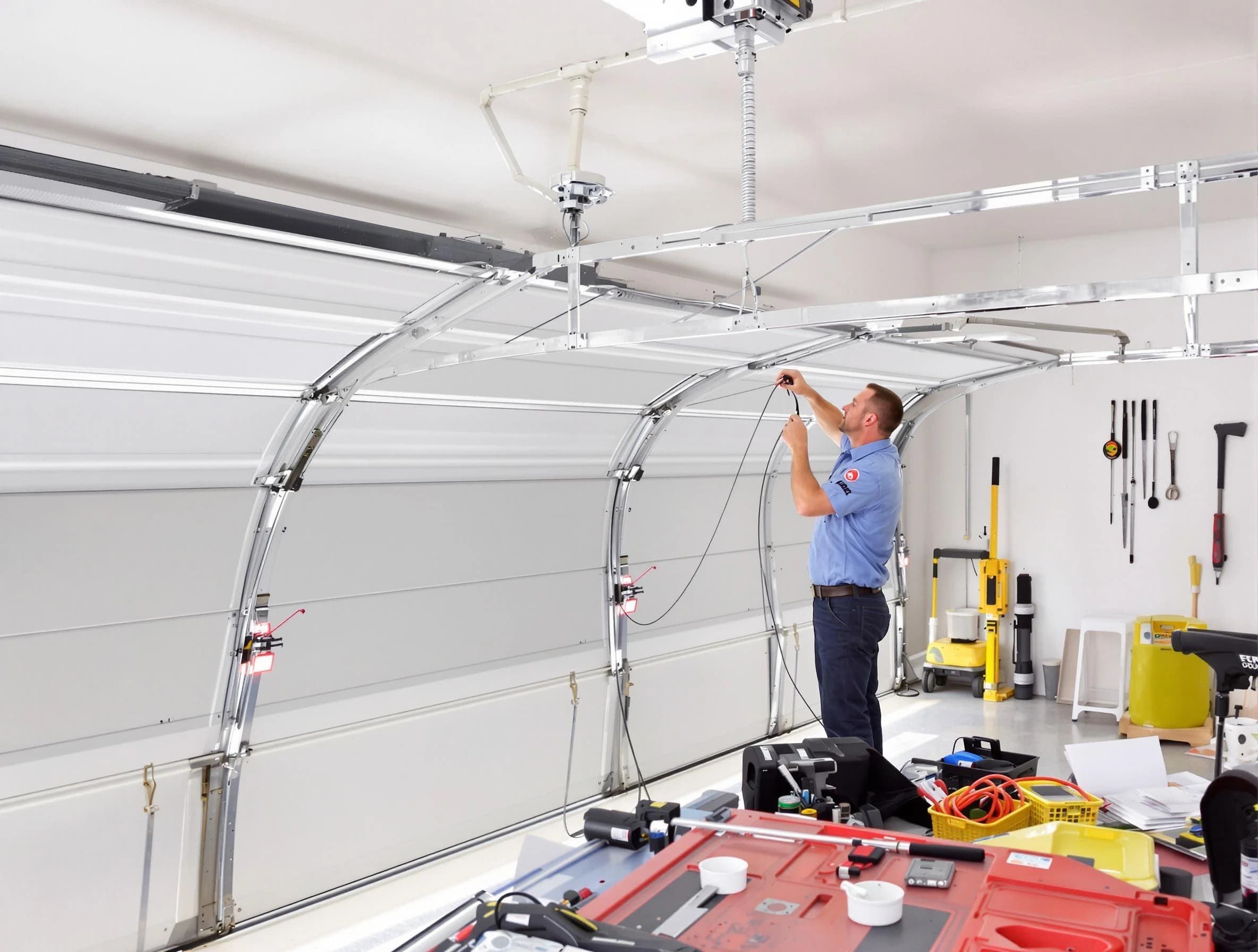 Professional garage door repair service by USA Garage Door Experts in Waterbury