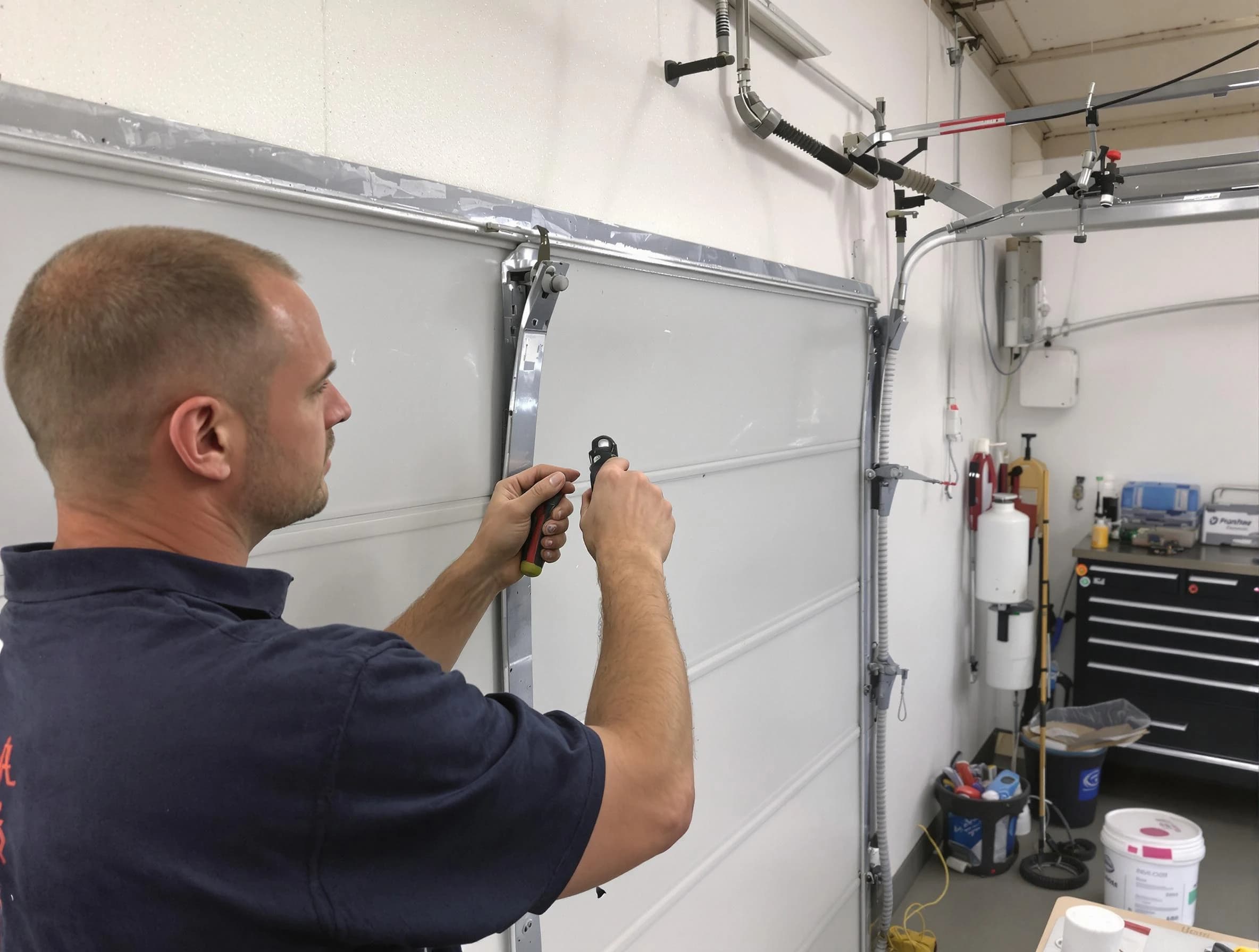 Professional garage door repair service by USA Garage Door Experts in Danbury