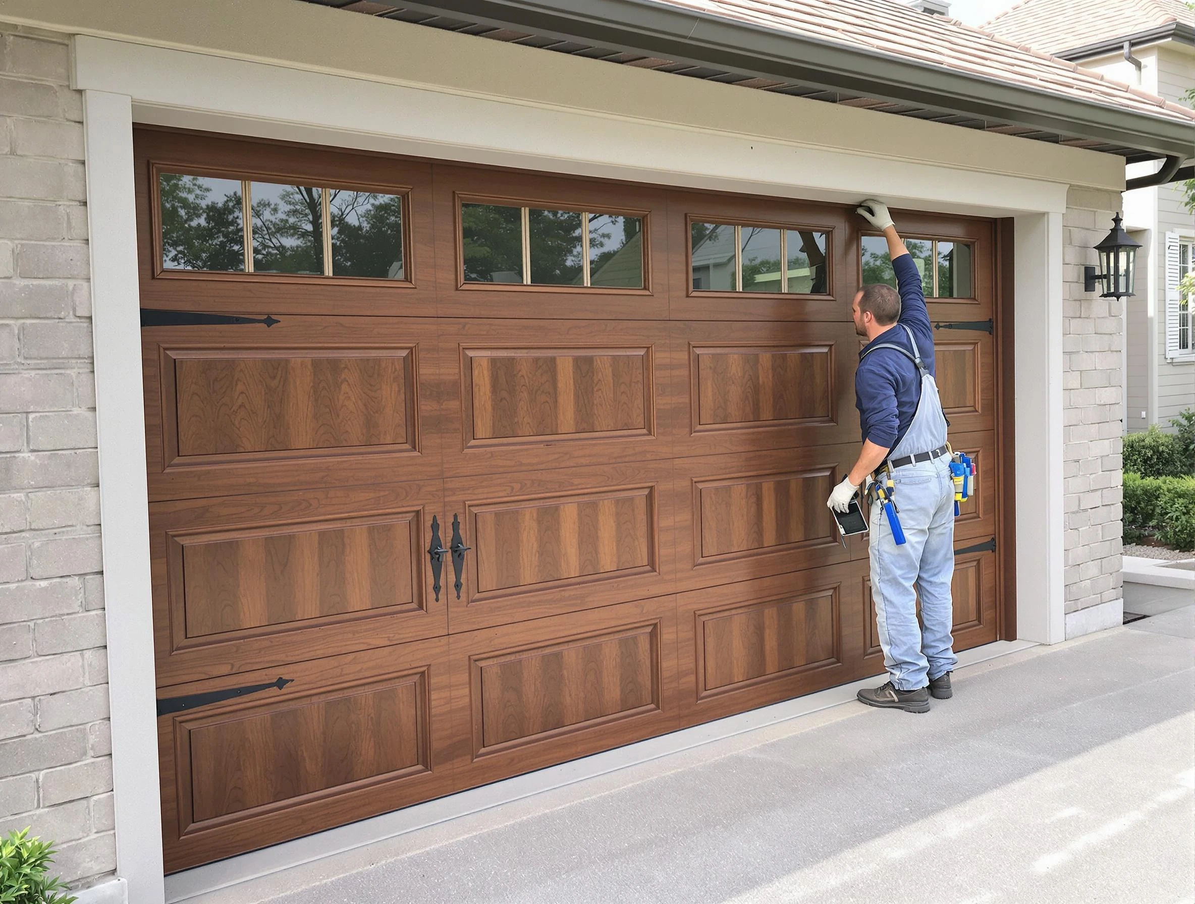 Professional garage door repair service by USA Garage Door Experts in Bridgeport
