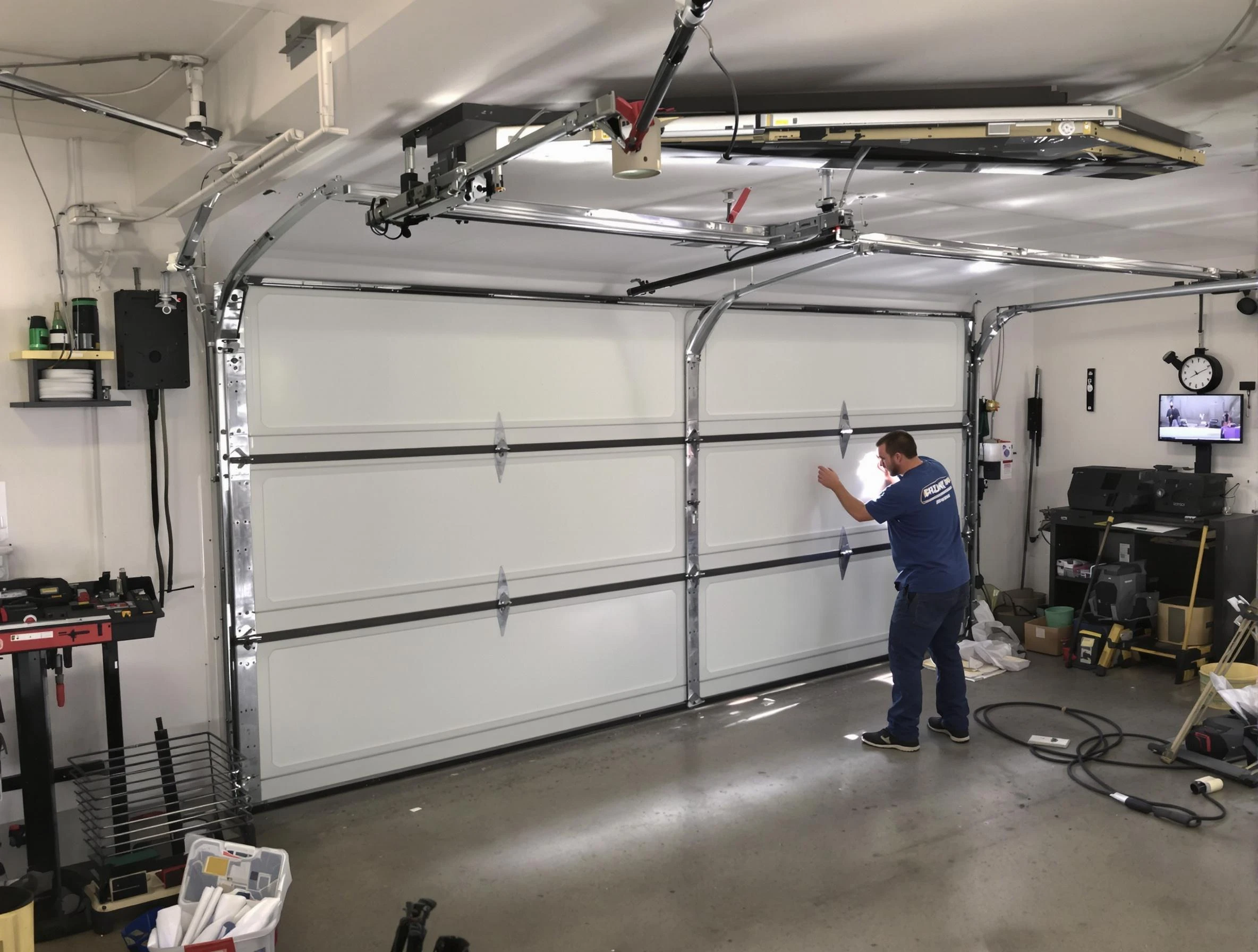 Professional garage door repair service by USA Garage Door Experts in New Haven